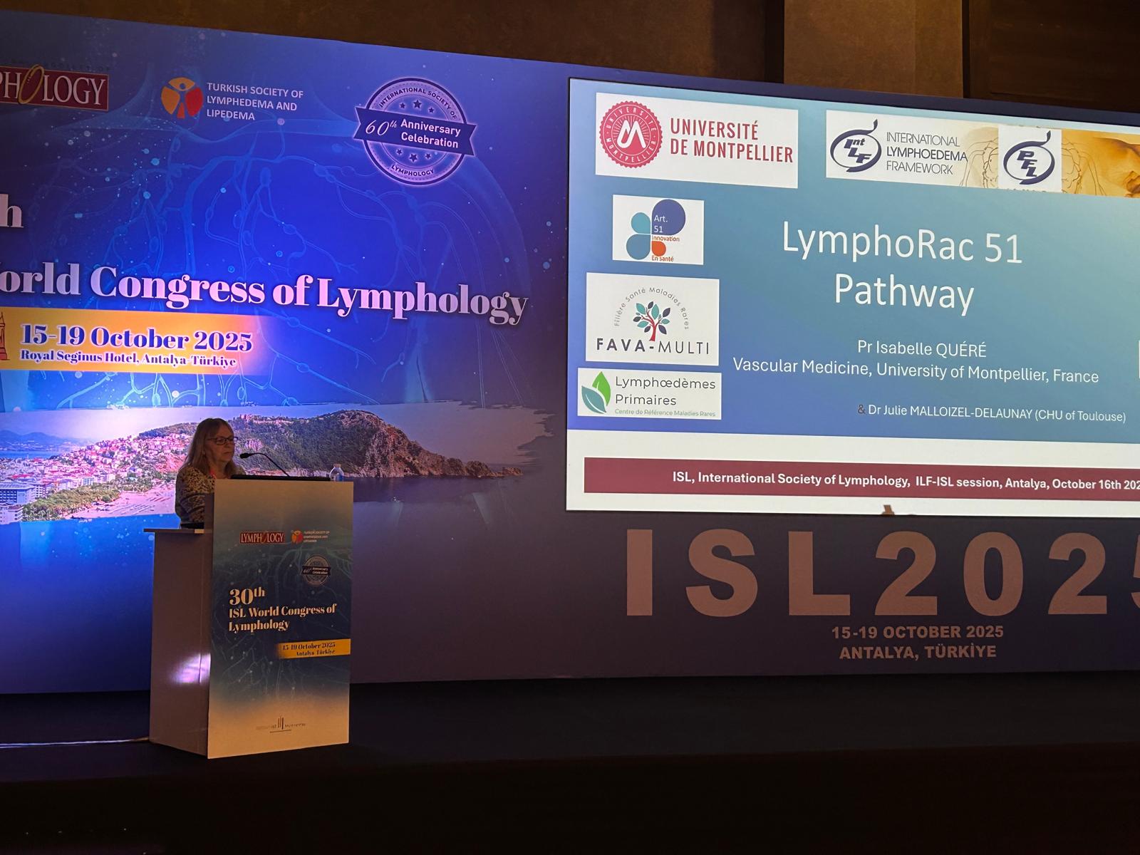 Présentation de Lymphorac 51 par le professeur Isabelle QUERE Image