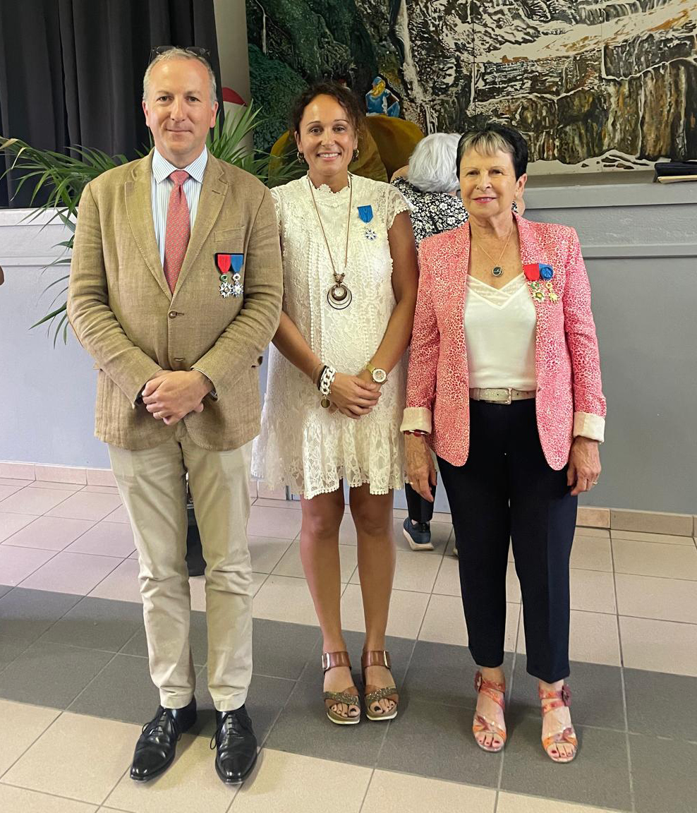 Médaille du mérite remise par le préfet
